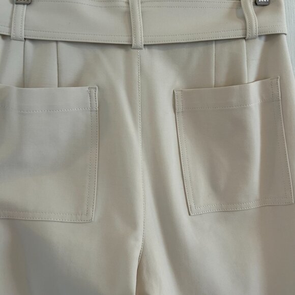 Banana Republic Refined Cargo Pants with Belt – Size 2 -Cream - Picture 5 of 6